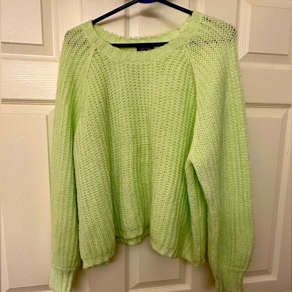 Wild Fable neon green sweater